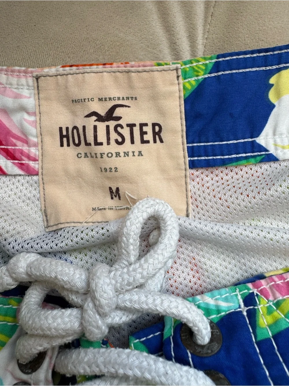 Hollister Multicolor Tropical Floral Board Shorts